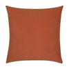 Elaine Smith 20 Square Pillow Lush Velvet Papaya