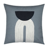 Elaine Smith 20 Square Pillow Modern Balance Slate