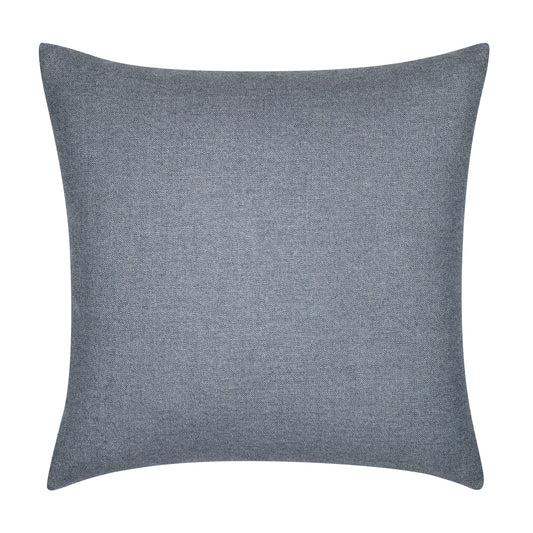 20" Square Elaine Smith Pillow  Solid Denim