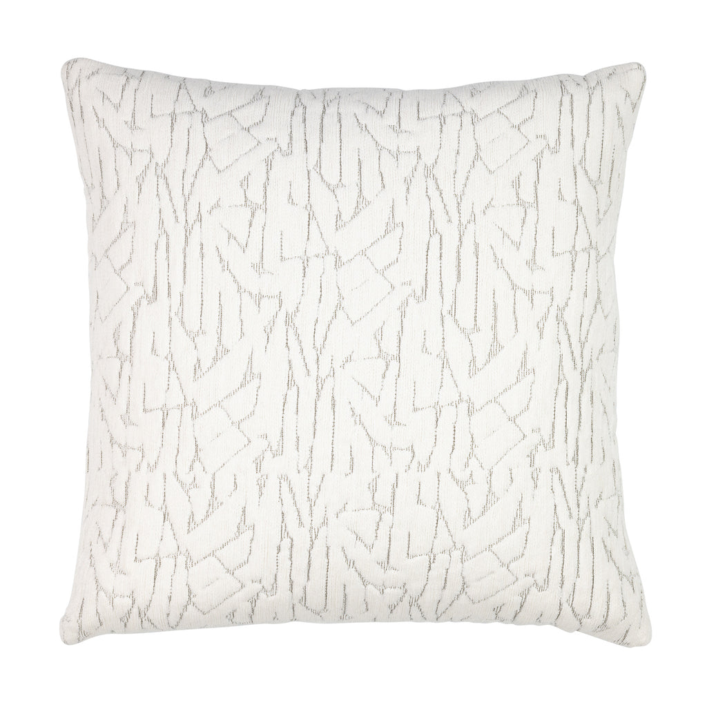 Elaine Smith 20 Square Pillow Synchronize Ivory