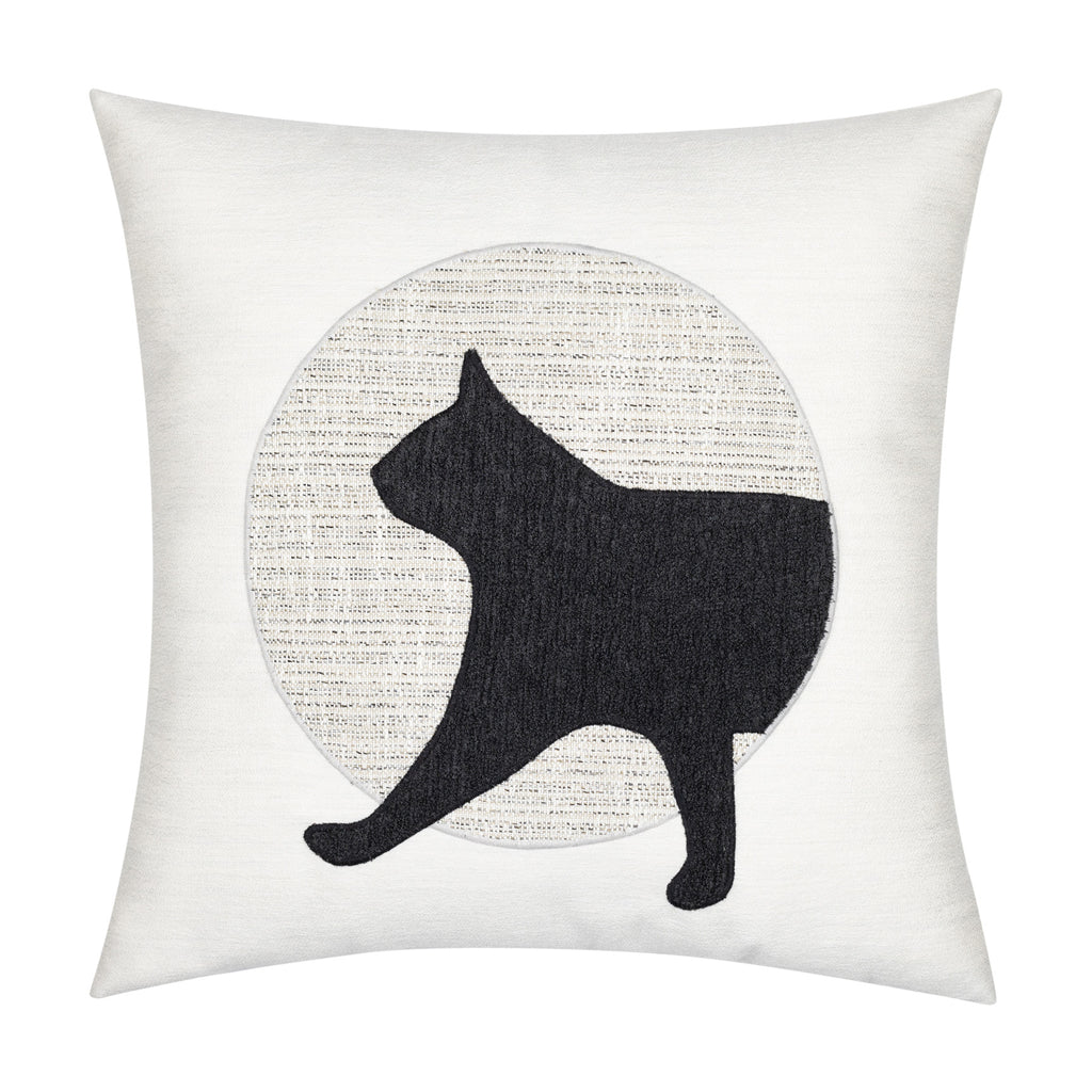 Elaine Smith 20 Square Pillow Unconditional Meow Head