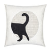 Elaine Smith 20 Square Pillow Unconditional Meow Tail