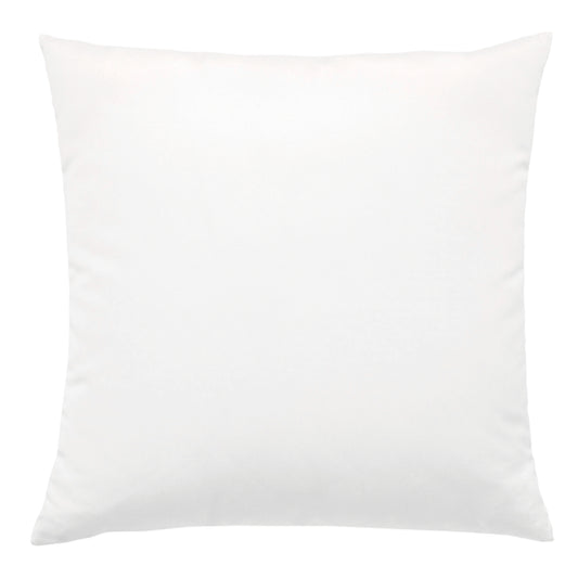 22" Square Elaine Smith Pillow  Canvas White