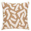 Elaine Smith 22 Square Pillow Fascination Caramel