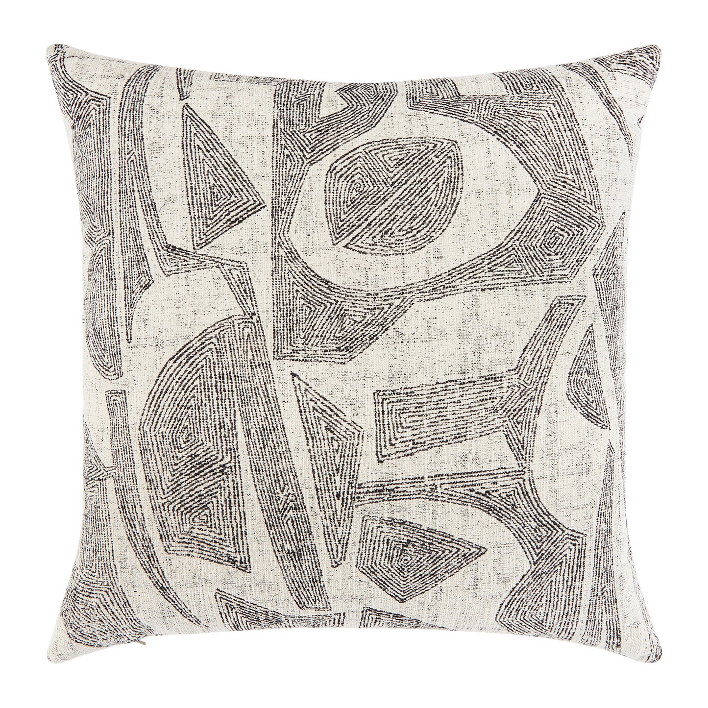 Elaine Smith 22 Square Pillow Influence Ebony, image 1