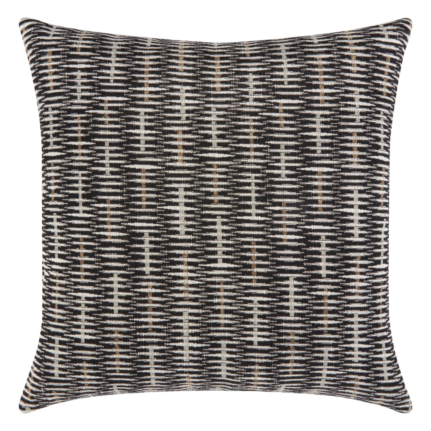 Elaine Smith 22 Square Pillow Intertwine Ebony, image 1