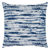 Elaine Smith 22 Square Pillow Linear Indigo