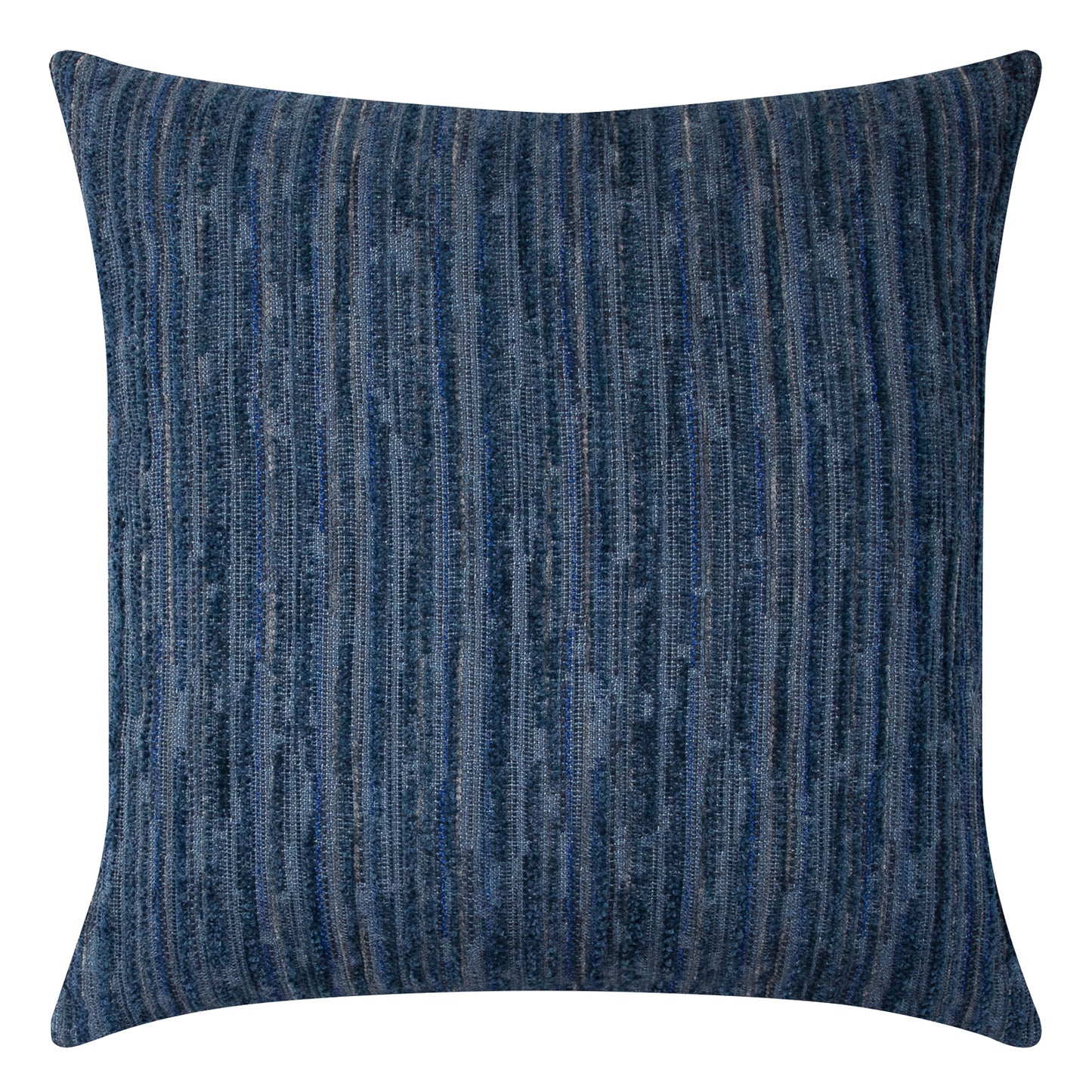 Elaine Smith 22 Square Pillow Luxe Stripe Indigo, image 1