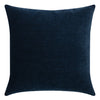 Elaine Smith 22 Square Pillow Luxe Velour Indigo