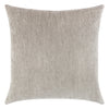 Elaine Smith 22 Square Pillow Luxe Velour Pewter