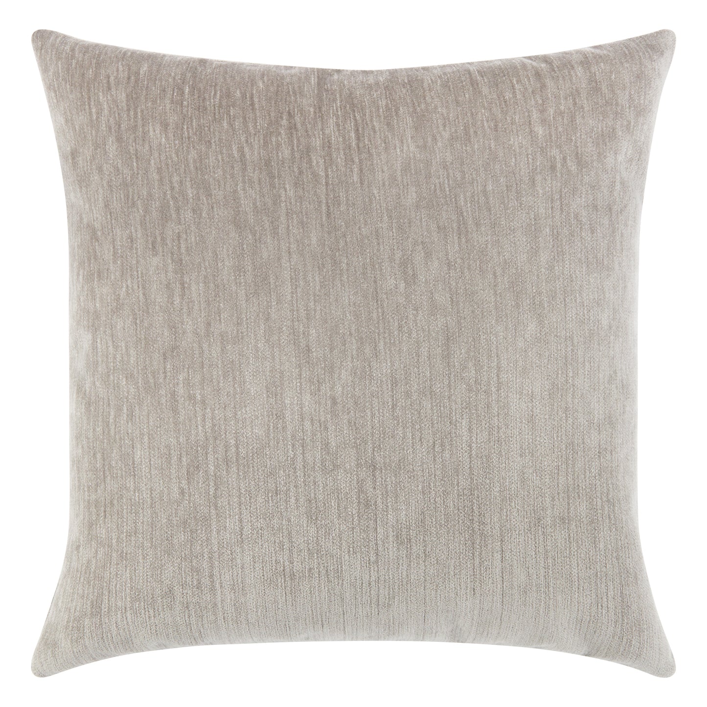 Elaine Smith 22 Square Pillow Luxe Velour Pewter, image 1