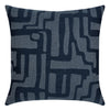 Elaine Smith 22 Square Pillow Noble Indigo