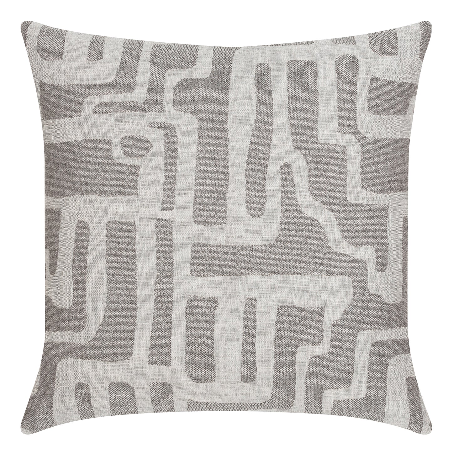 Elaine Smith 22 Square Pillow Noble Pewter, image 1