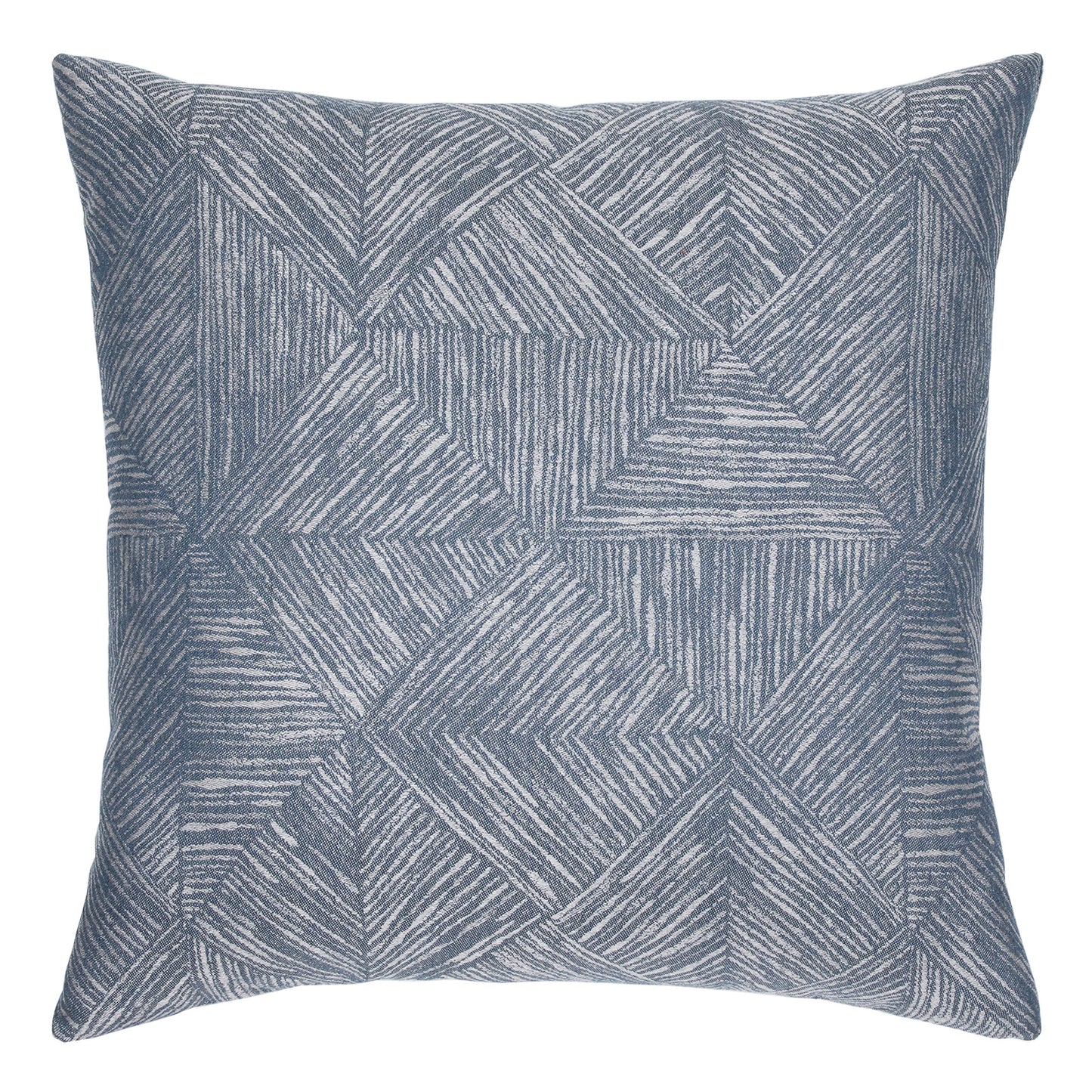 Elaine Smith 22 Square Pillow Reimagine Denim, image 1