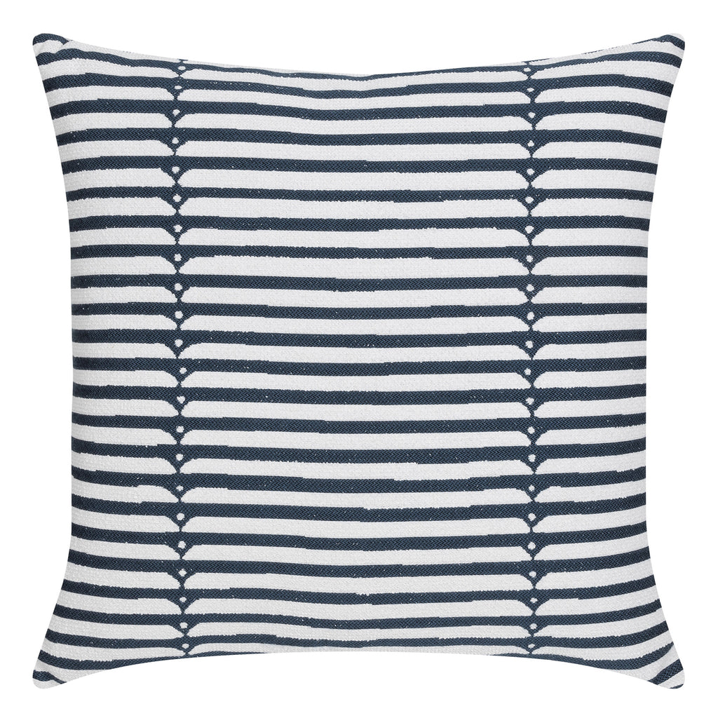 Elaine Smith 22 Square Pillow Sincerity Denim