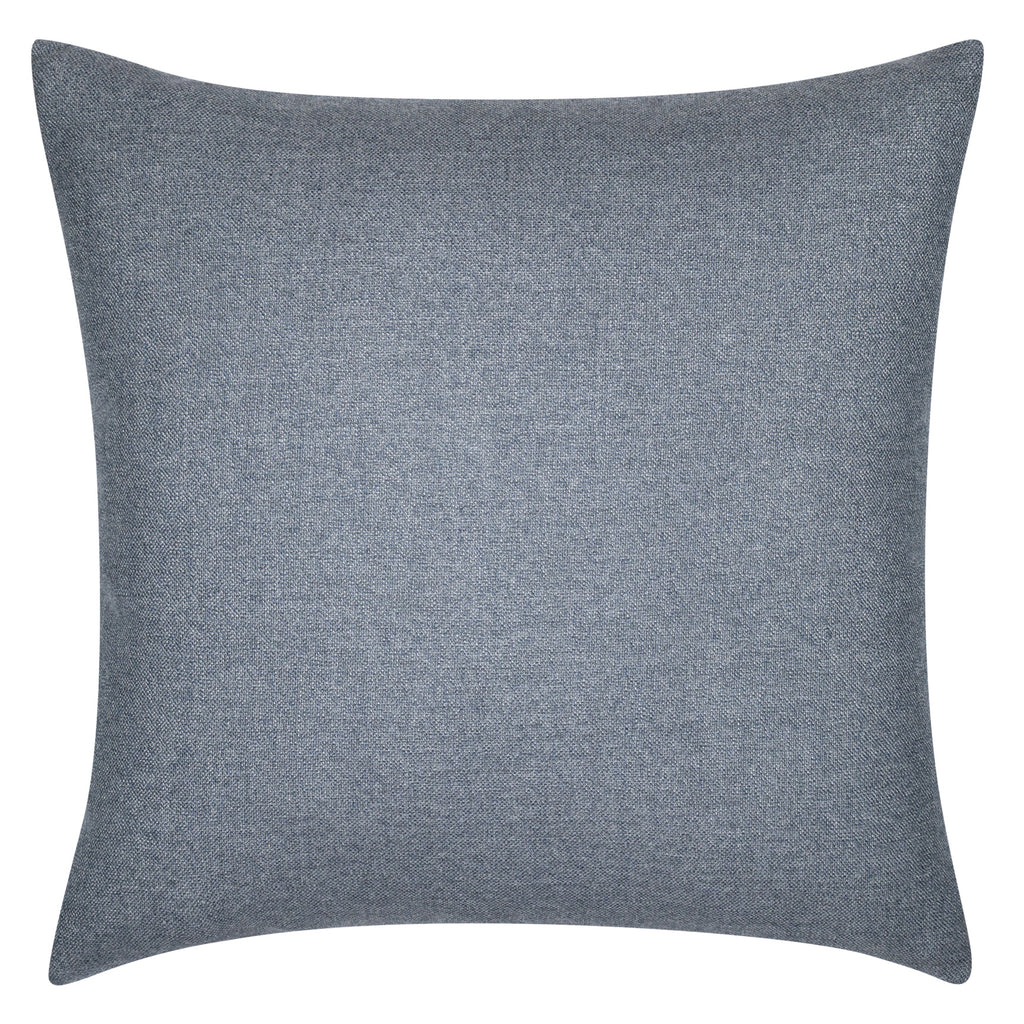 Elaine Smith 22 Square Pillow Solid Denim