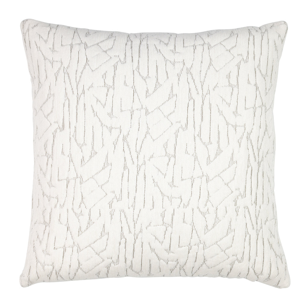 Elaine Smith 22 Square Pillow Synchronize Ivory