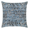 Elaine Smith 22 Square Pillow Thumbprint Indigo