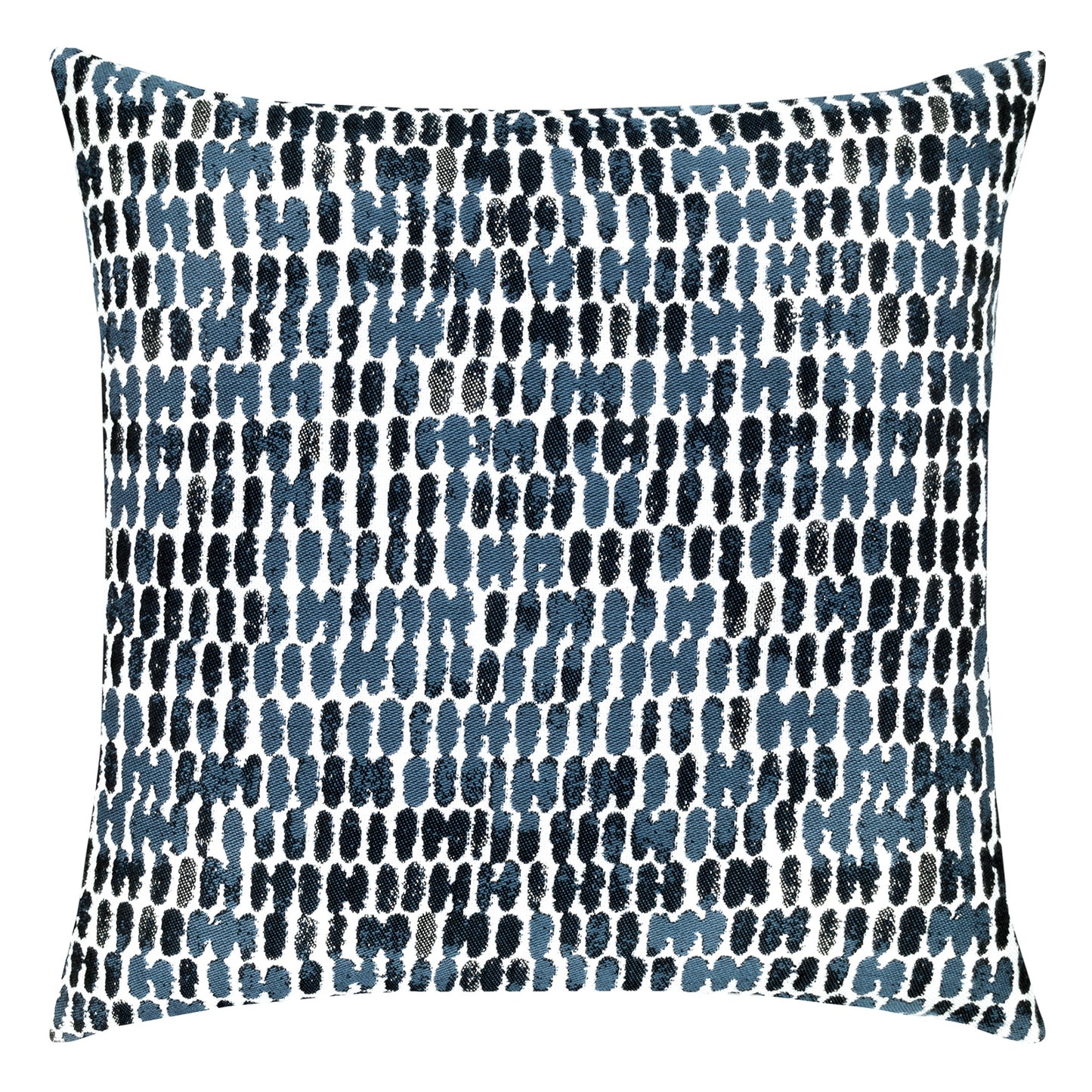 Elaine Smith 22 Square Pillow Thumbprint Indigo, image 1