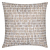 Elaine Smith 22 Square Pillow Thumbprint Latte