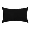 Elaine Smith Canvas Black Lunbar Pillow