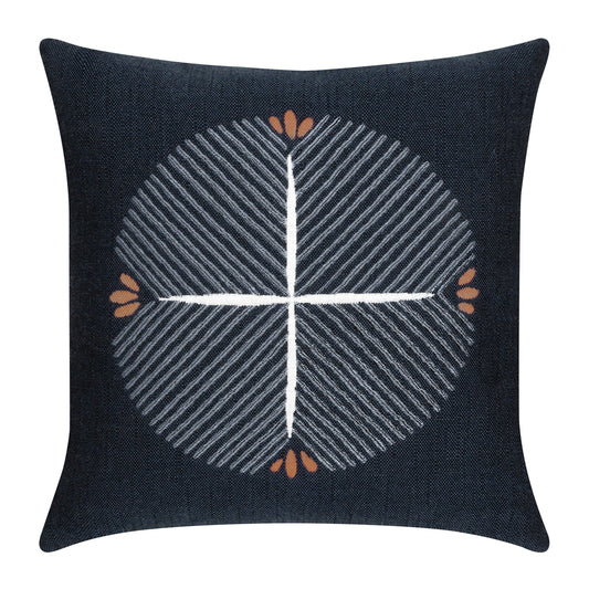 Elaine Smith Direction Indigo 20 Pillow