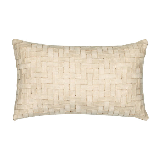12" x 20" Elaine Smith Pillow Entwine Crema