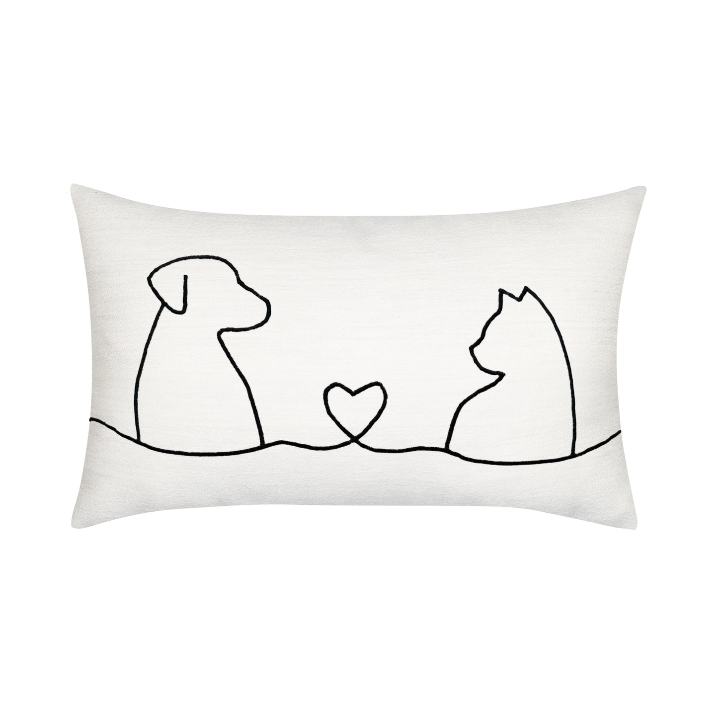 Elaine Smith Faithful Friends Lumbar Pillow, image 1