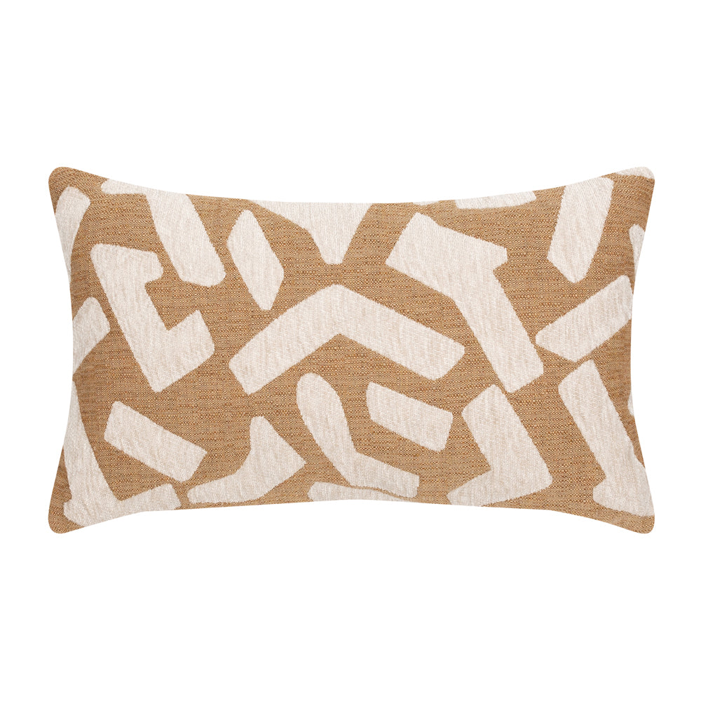 Elaine Smith Fascination Caramel 12 x 20 Pillow