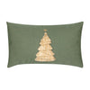 Elaine Smith Fraser Fir Fern Lumbar Pillow