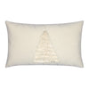 12" x 20" Elaine Smith Pillow Fraser Fir Ivory