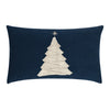 Elaine Smith Fraser Fir Midnight Lumbar Pillow