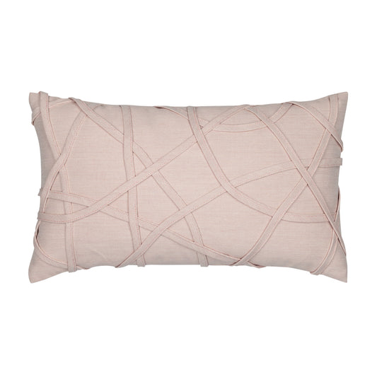 12" x 20" Elaine Smith Pillow Illusion Blush