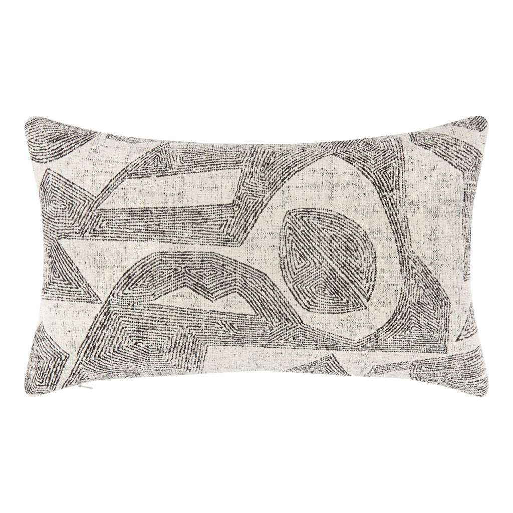 Elaine Smith Influence Ebony Lumbar Pillow