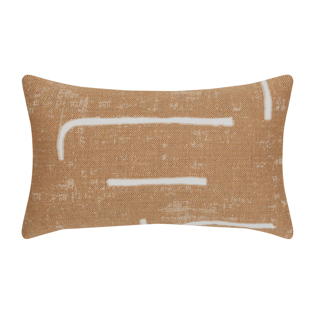 Elaine Smith Instinct Caramel 12 x 20 Pillow