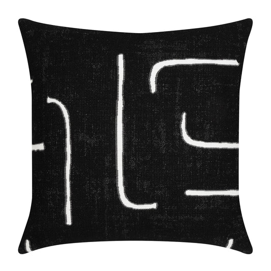 Elaine Smith Instinct Ebony 20 Pillow