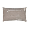 Elaine Smith Instinct Taupe Lumbar Pillow