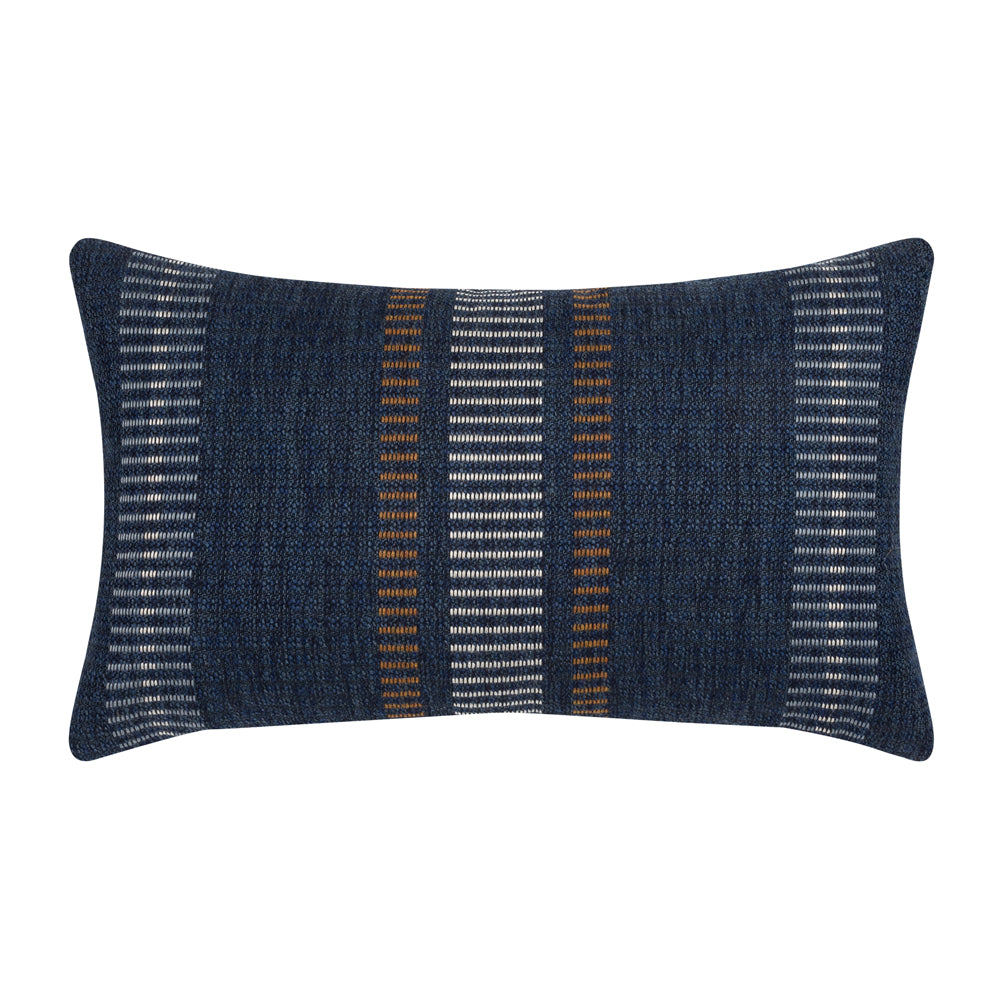 Elaine Smith Journey Indigo 12 x 20 Pillow, image 1