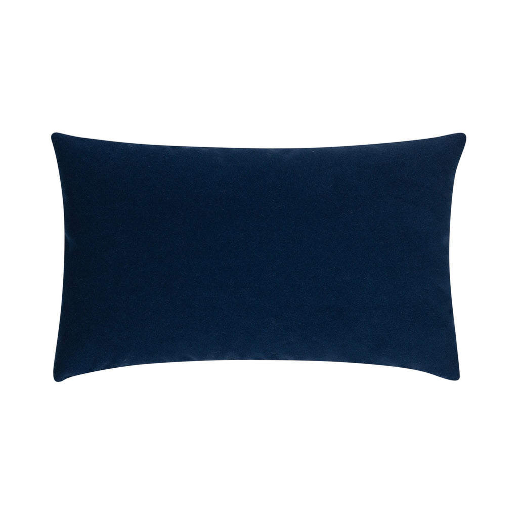 Elaine Smith Lush Velvet Midnight Lumbar Pillow