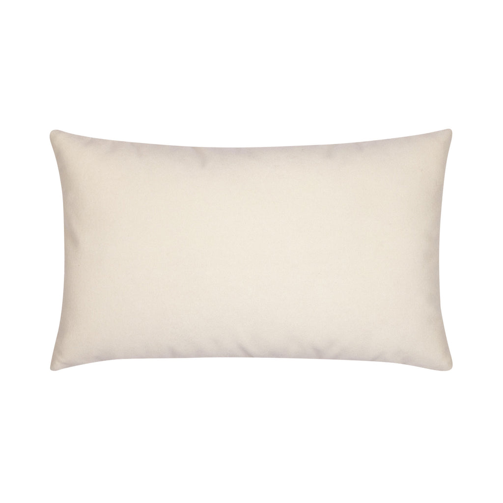 Elaine Smith Lush Velvet Oatmeal Lumbar Pillow