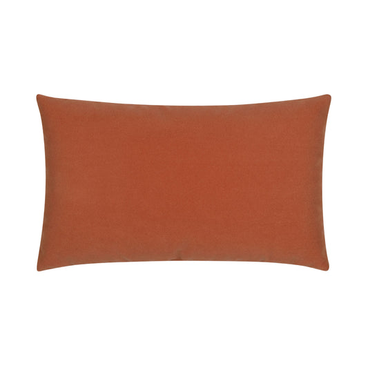 12" x 20" Elaine Smith Pillow  Lush Velvet Papaya
