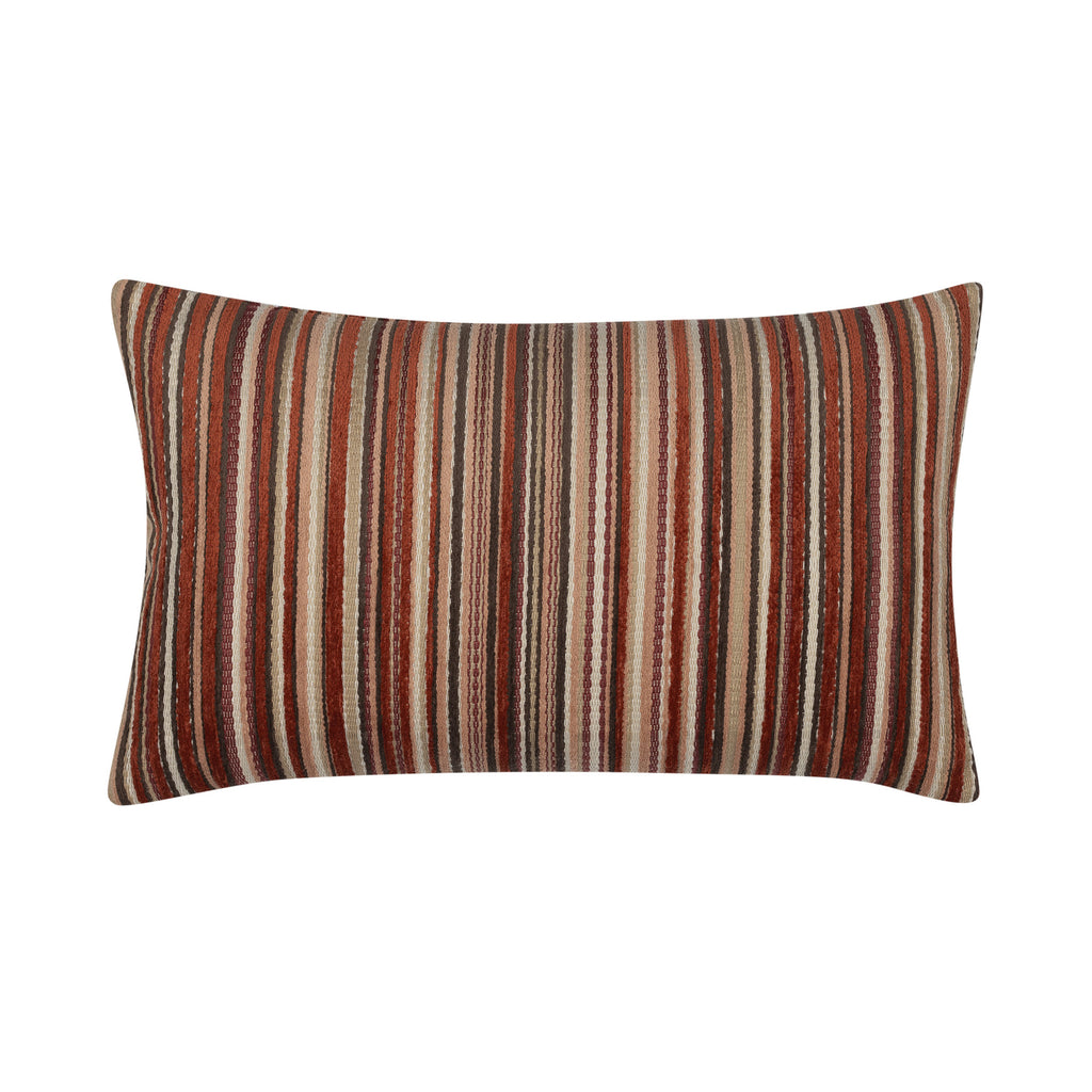 12" x 20" Elaine Smith Pillow  Lush Velvet Spice