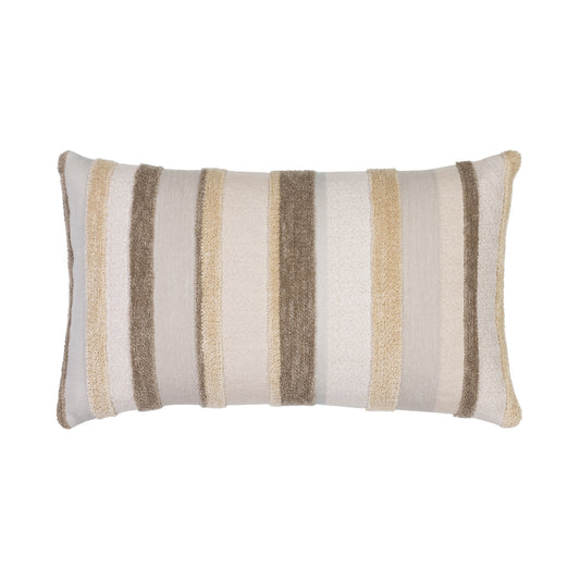 12" x 20" Elaine Smith Pillow  Luxe Channel Latte