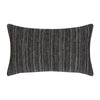 Elaine Smith Luxe Stripe Charcoal 12 x 20 Pillow