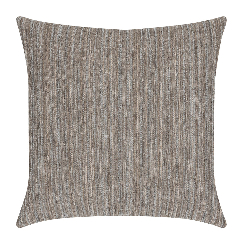 20" Square Elaine Smith Pillow  Luxe Stripe Pewter