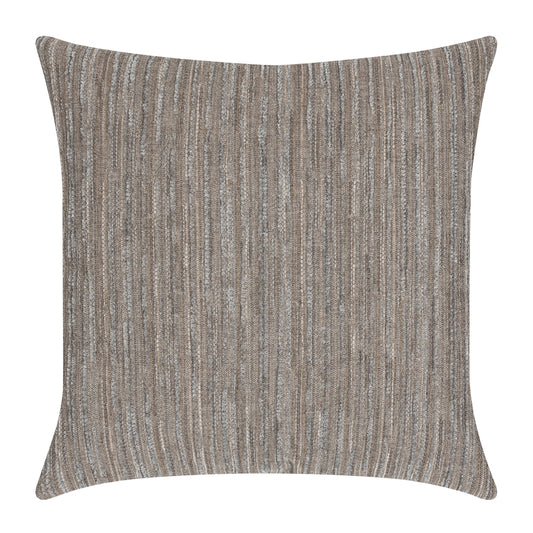 20" Square Elaine Smith Pillow  Luxe Stripe Pewter