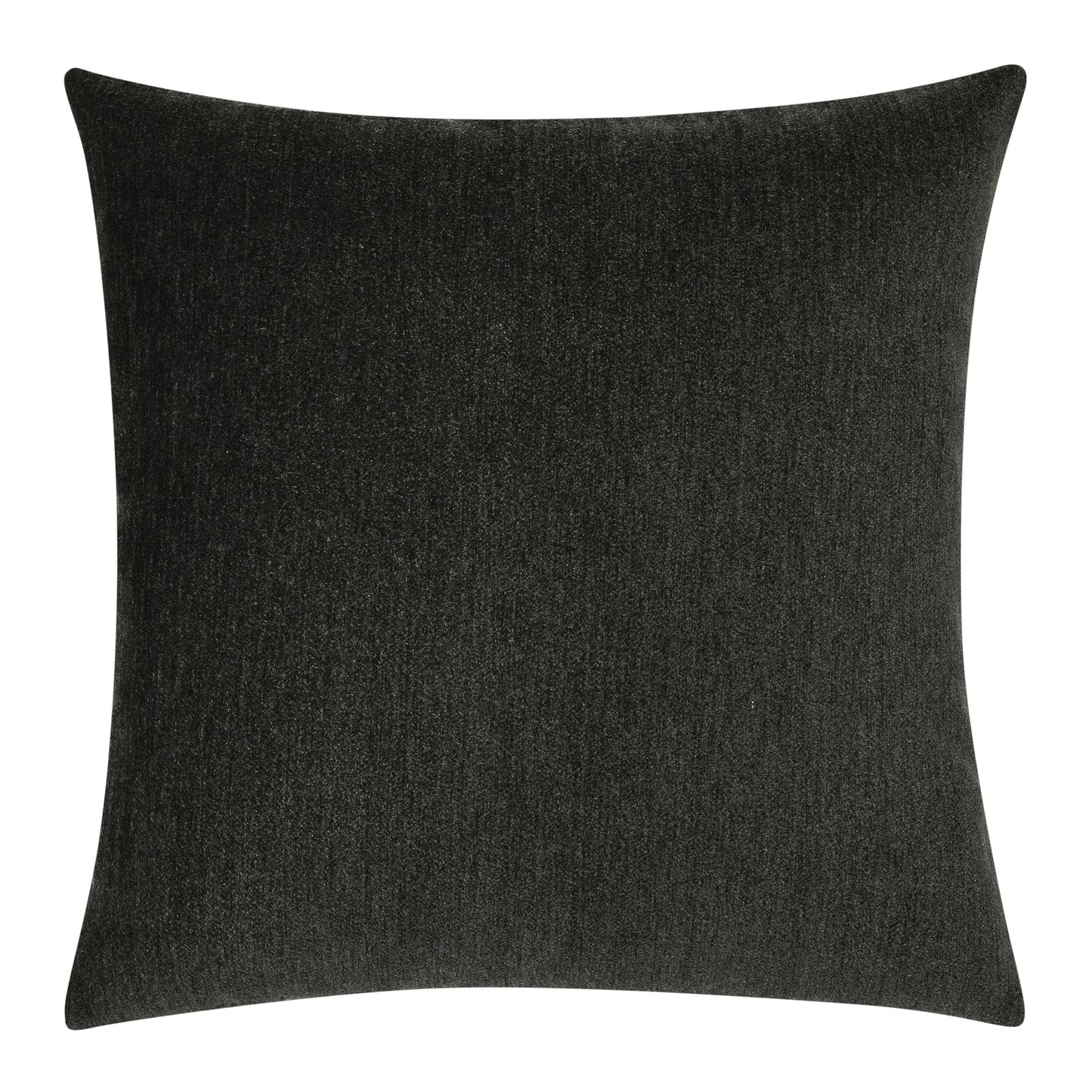 22" Square Elaine Smith Pillow Luxe Velour Charcoal, image 1