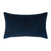 Elaine Smith Luxe Velour Indigo 12 x 20 Pillow