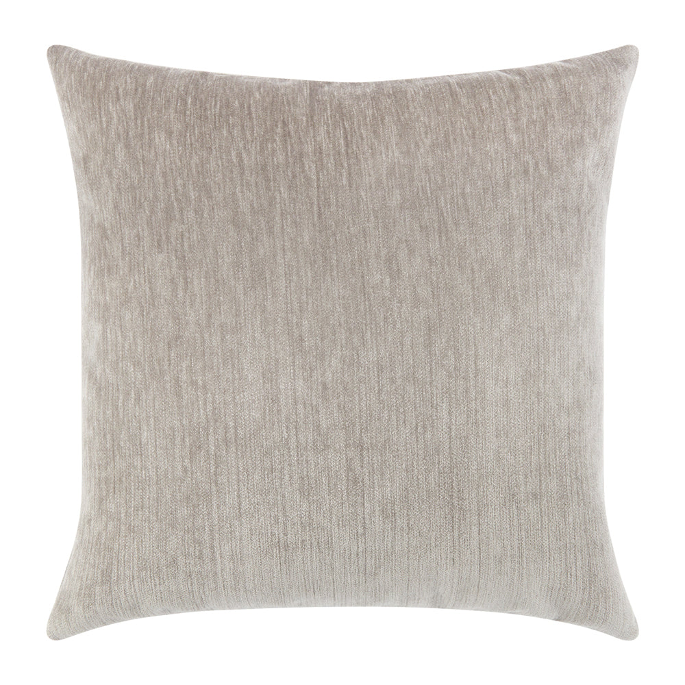 Elaine Smith Luxe Velour Pewter 20 Pillow