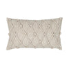 Elaine Smith Macrame Fawn Lumbar Pillow